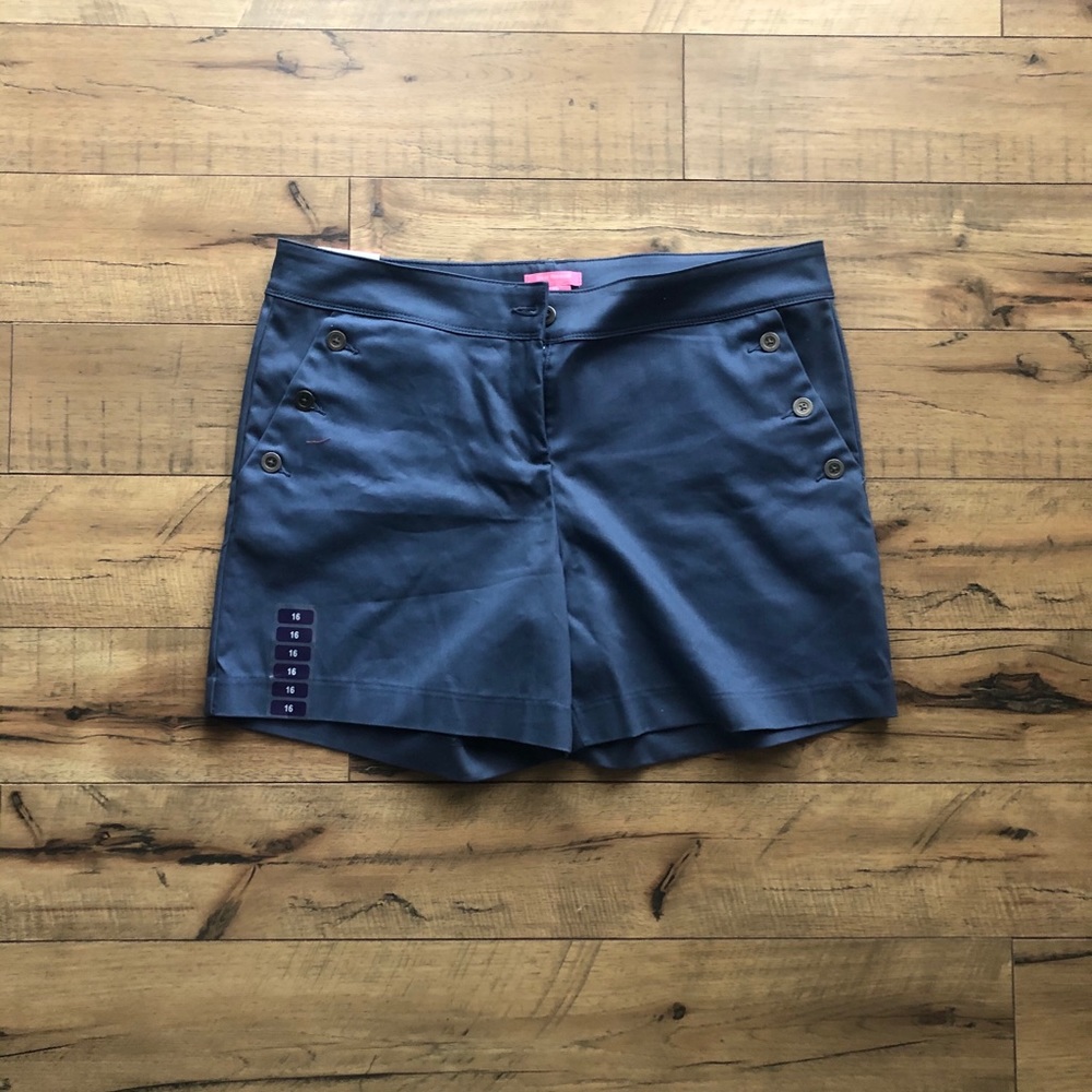 Blue shorts